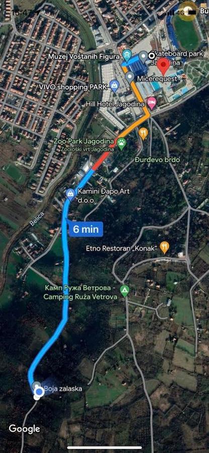 Boja Zalaska - Kameni Apartman Jagodina Luaran gambar